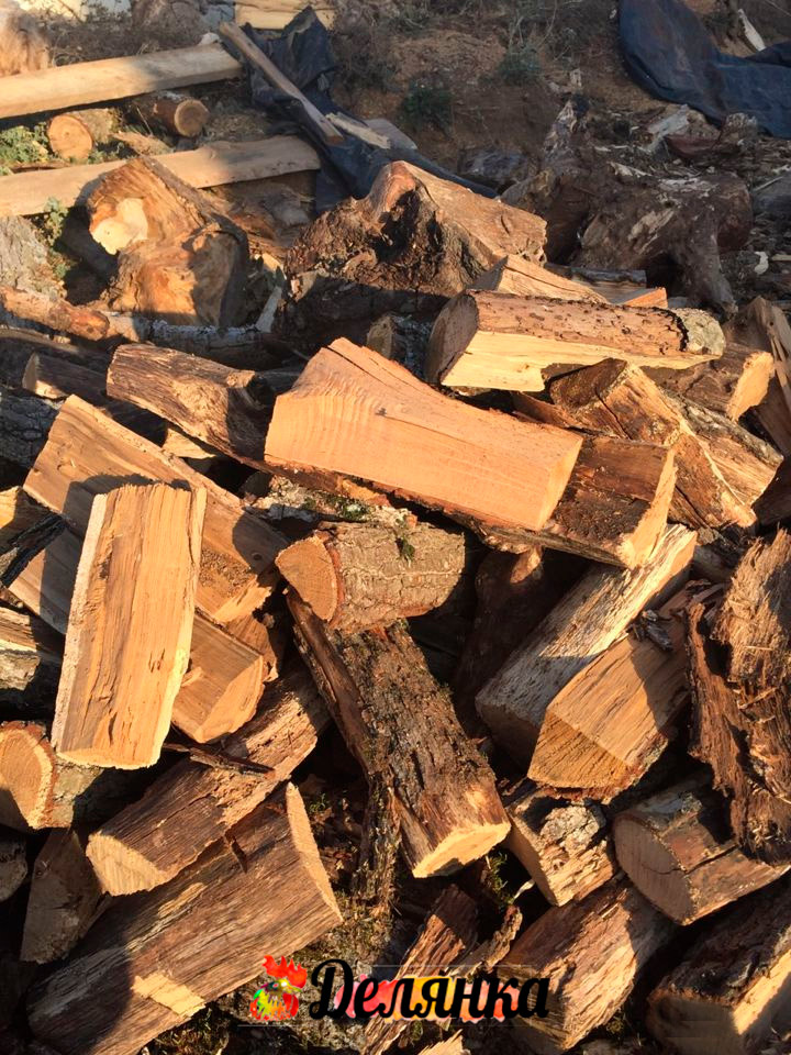 дрова твердые породы в Крыму колотые
